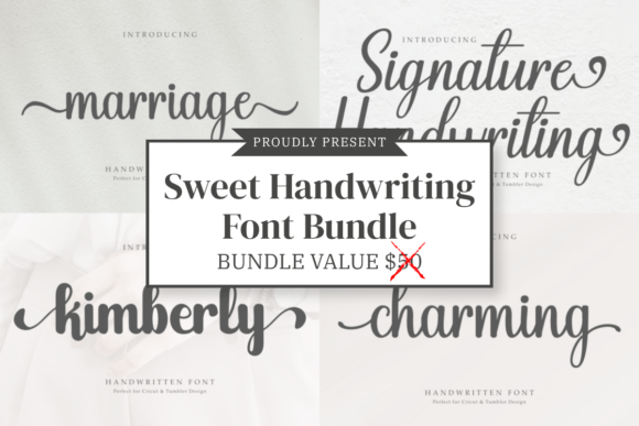 Download Sweet Handwriting - Premium Resources