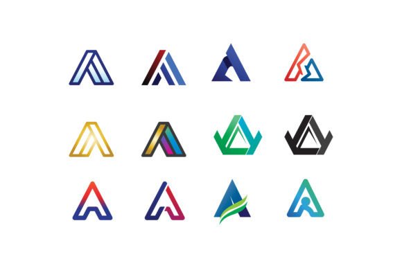 Download A Logo Design Font and a Letter Design - Logo Collection