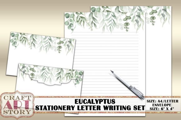 Download Stationary Set Eucalyptus - Stationary Collection