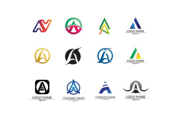 Download A Logo Design Font and a Letter Design - Logo Collection