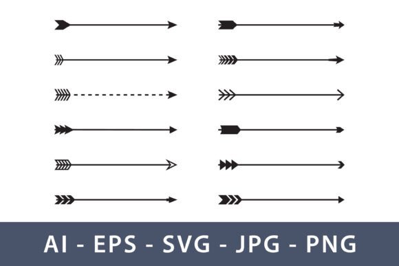 Download A Set of Twelve Distinct Arrow Designs - Distinct Collection