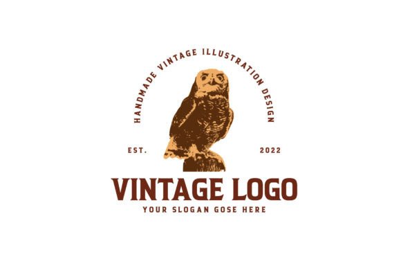 Download Vintage Owl Logo Design - Logo Collection