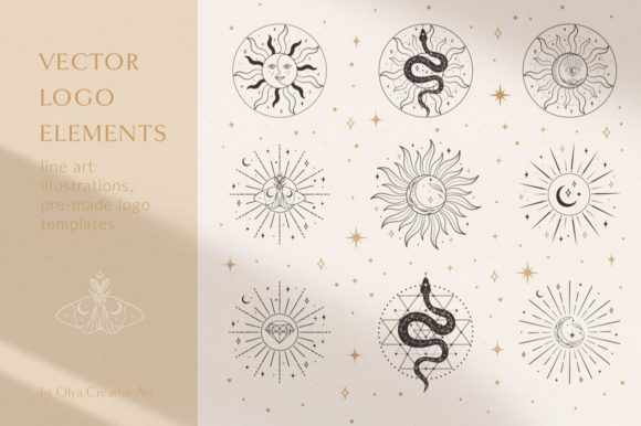 Download Sacred Sun Logo Design Illustrations. - Logo Collection