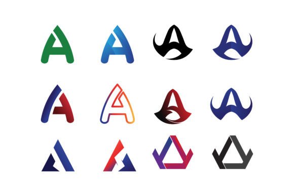 Download A Logo Design Font and a Letter Design - Logo Collection