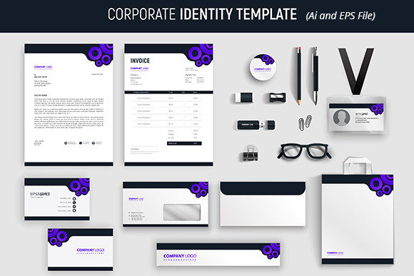 Download Circle Corporate Stationary - Premium Resources